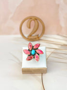 Petal Blossom Stone Rings-Rings-Krush Kandy, Women's Online Fashion Boutique Located in Phoenix, Arizona (Scottsdale Area)