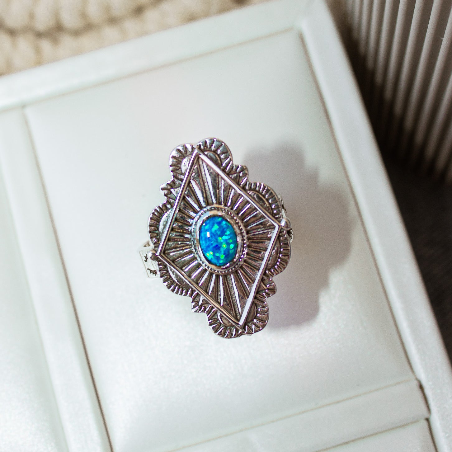 Arizona Sky Sterling Diamond Ring | By KKB-Rings-Krush Kandy, Women's Online Fashion Boutique Located in Phoenix, Arizona (Scottsdale Area)