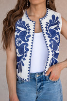 Callie Chic Embroidered Vest-Vests-Krush Kandy, Women's Online Fashion Boutique Located in Phoenix, Arizona (Scottsdale Area)