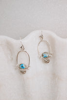 Coastal Charm Sterling Silver Hoop Earrings | By KKB-Hoop Earrings-Krush Kandy, Women's Online Fashion Boutique Located in Phoenix, Arizona (Scottsdale Area)