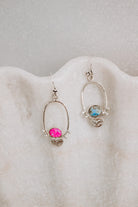 Coastal Charm Sterling Silver Hoop Earrings | By KKB-Hoop Earrings-Krush Kandy, Women's Online Fashion Boutique Located in Phoenix, Arizona (Scottsdale Area)
