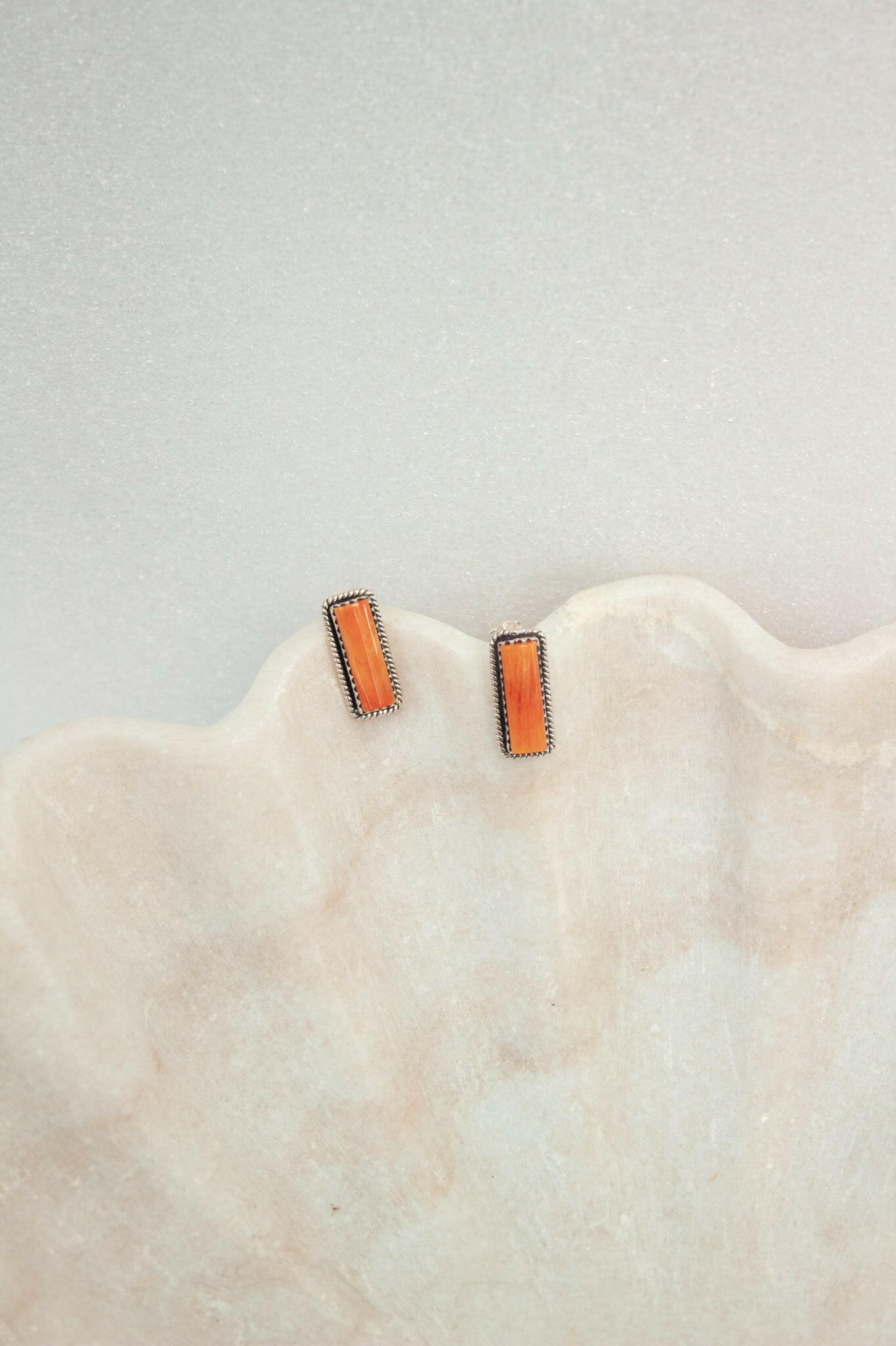 Bold Bar Stone Studs | By KKB-Stud Earrings-Krush Kandy, Women's Online Fashion Boutique Located in Phoenix, Arizona (Scottsdale Area)