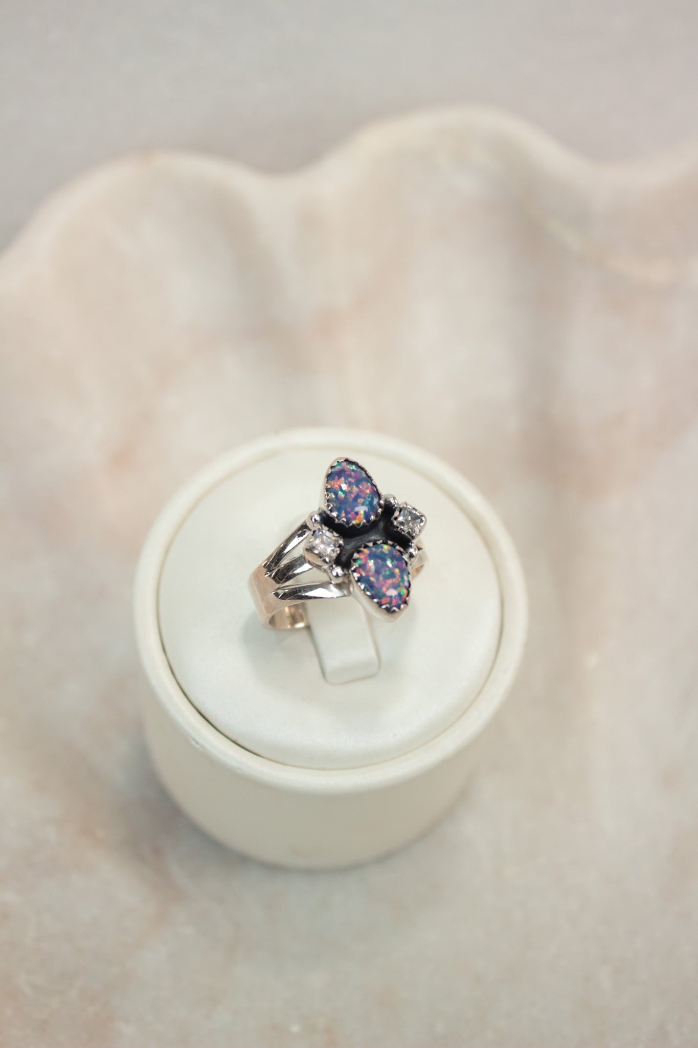 Little Crystal & Stone Crawler-Crawler Rings-Krush Kandy, Women's Online Fashion Boutique Located in Phoenix, Arizona (Scottsdale Area)