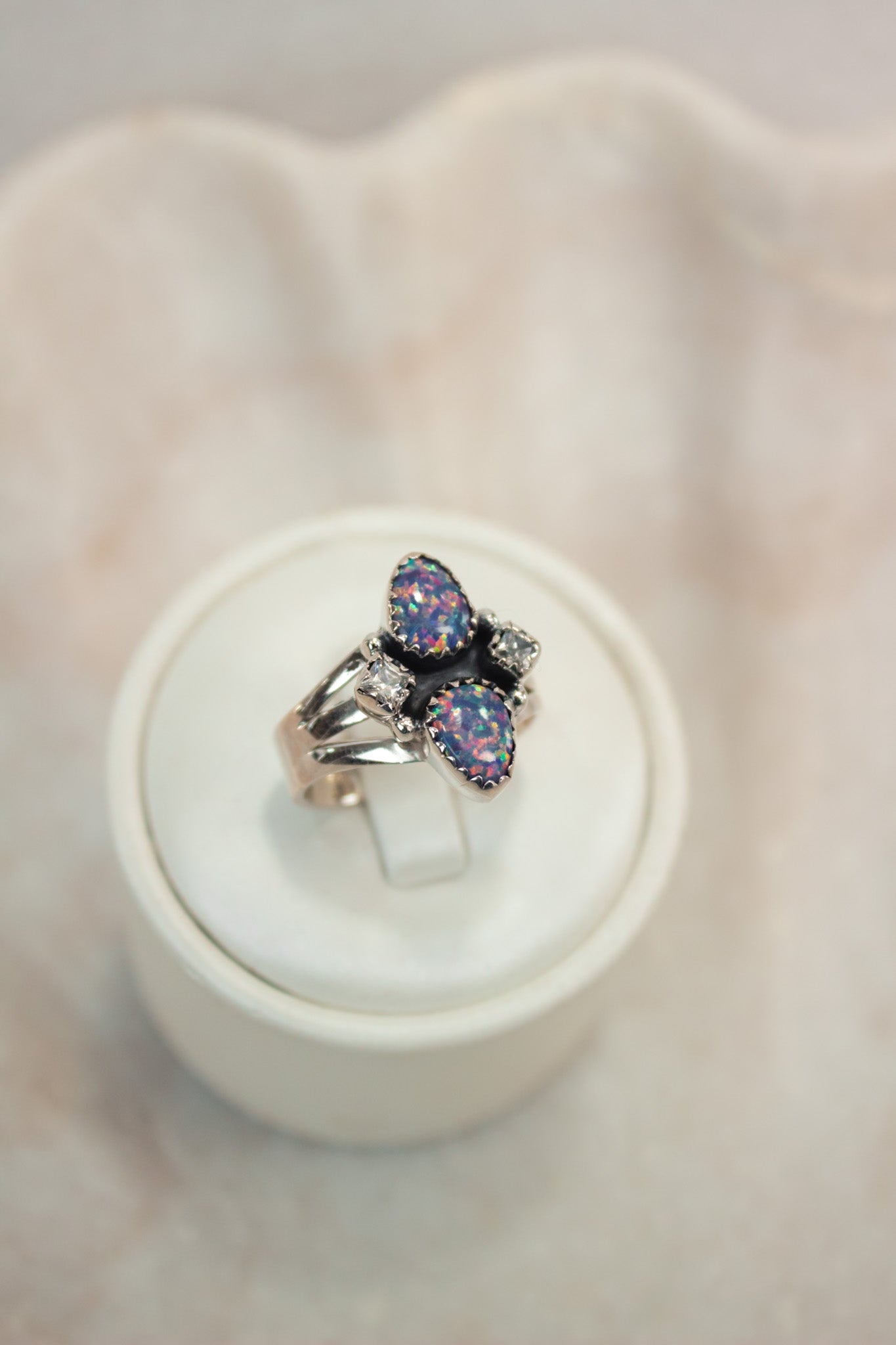 Little Crystal & Stone Crawler-Crawler Rings-Krush Kandy, Women's Online Fashion Boutique Located in Phoenix, Arizona (Scottsdale Area)