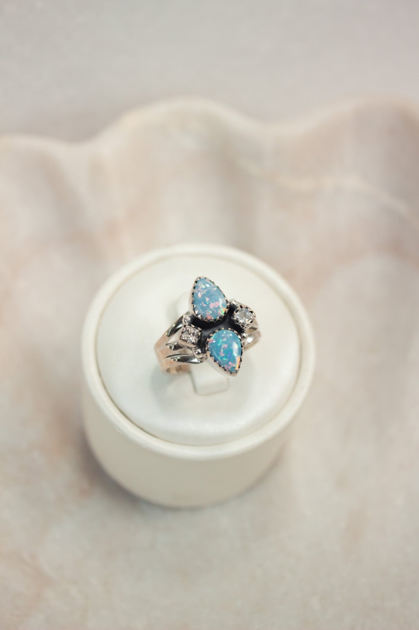 Little Crystal & Stone Crawler-Crawler Rings-Krush Kandy, Women's Online Fashion Boutique Located in Phoenix, Arizona (Scottsdale Area)