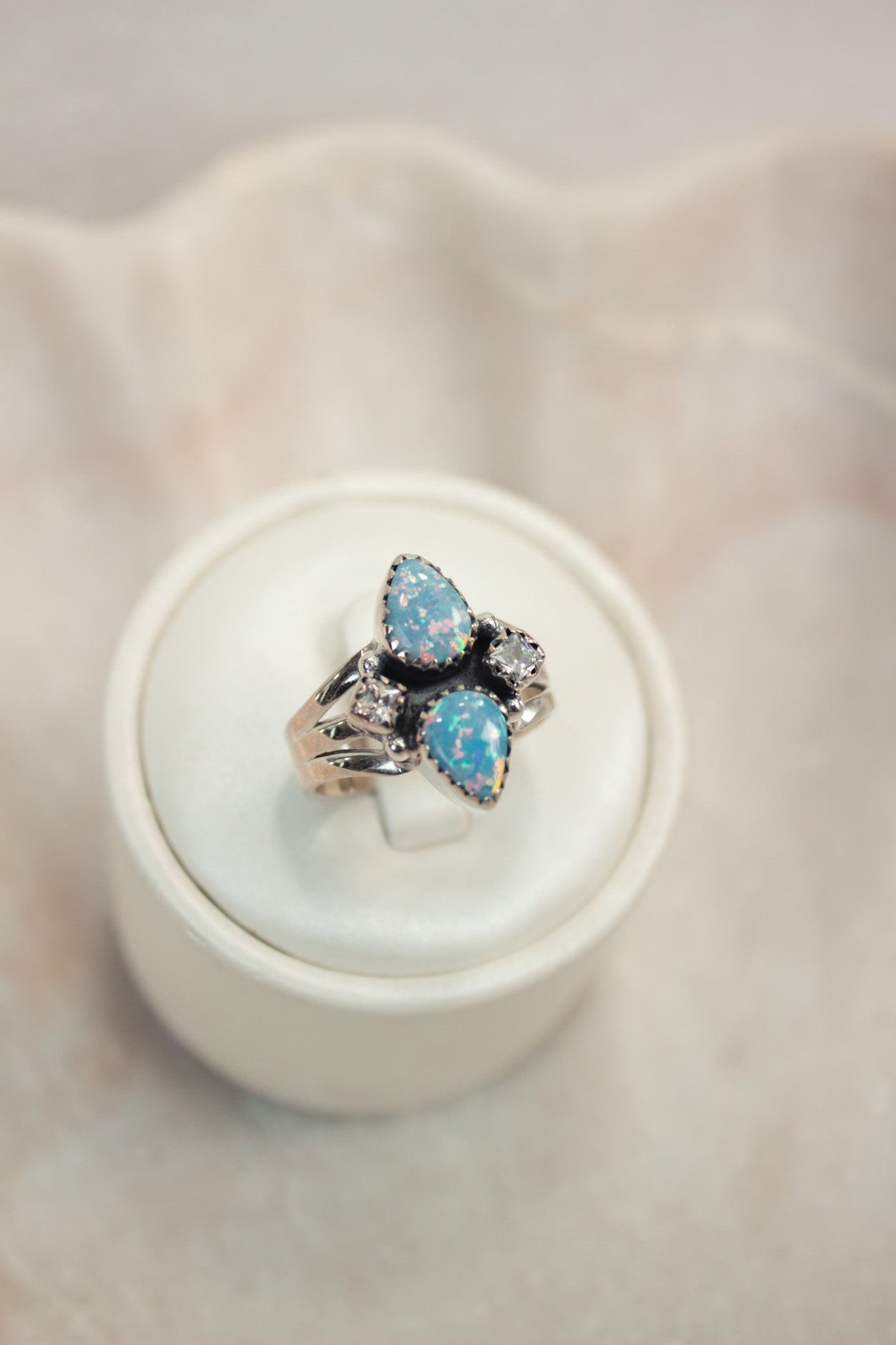 Little Crystal & Stone Crawler-Crawler Rings-Krush Kandy, Women's Online Fashion Boutique Located in Phoenix, Arizona (Scottsdale Area)