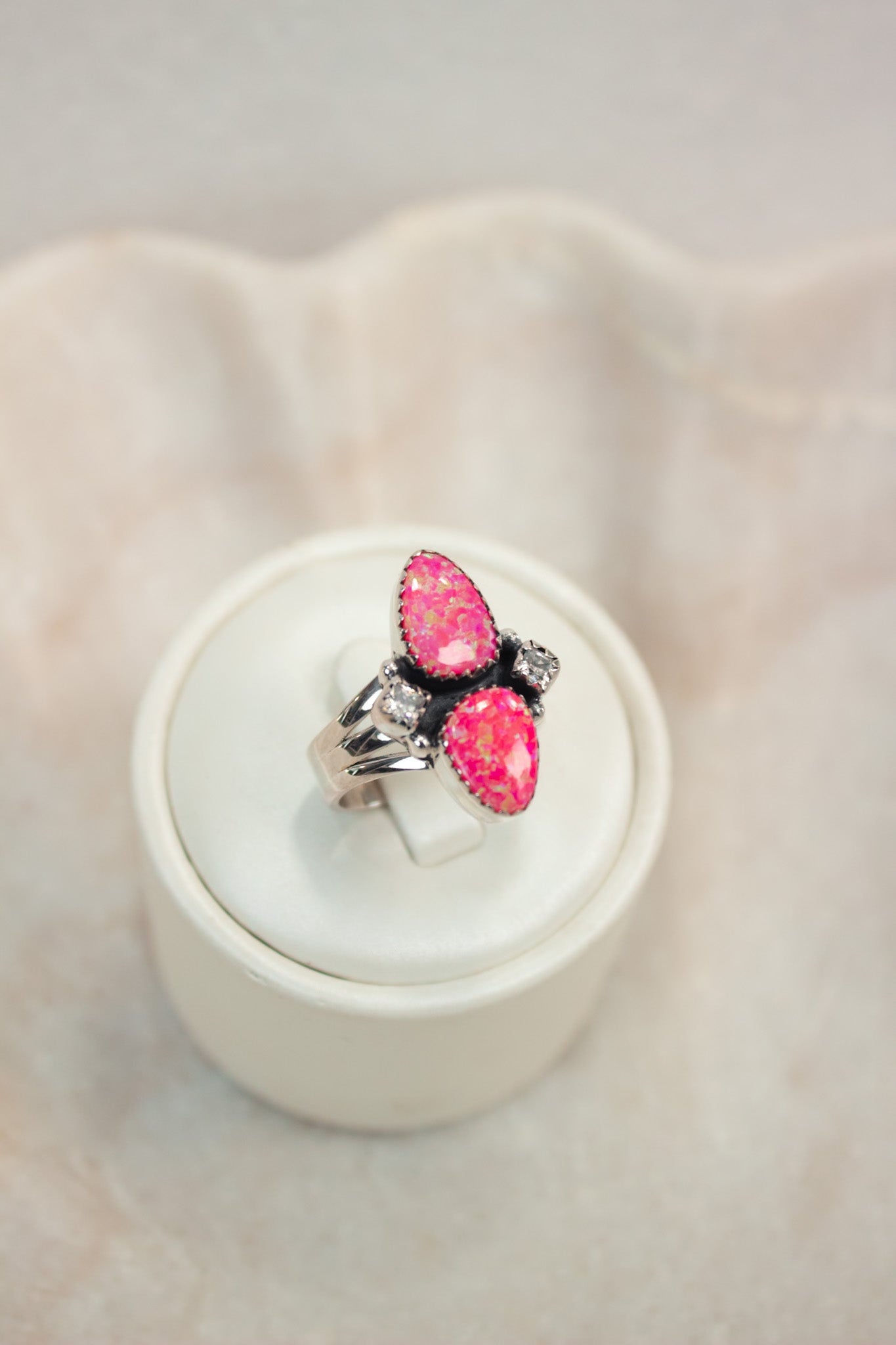 Little Crystal & Stone Crawler-Crawler Rings-Krush Kandy, Women's Online Fashion Boutique Located in Phoenix, Arizona (Scottsdale Area)