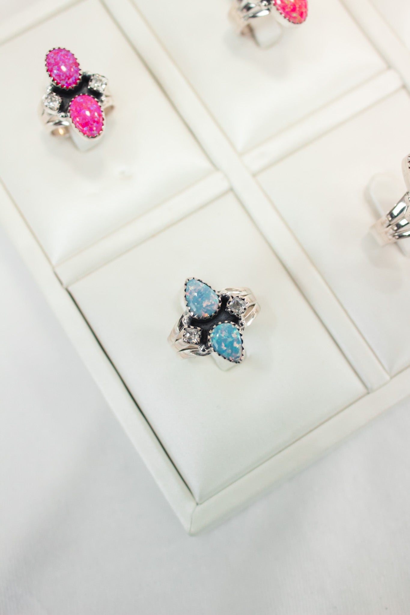 Little Crystal & Stone Crawler-Crawler Rings-Krush Kandy, Women's Online Fashion Boutique Located in Phoenix, Arizona (Scottsdale Area)