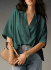 Boardwalk Breeze Collared Blouse-Tops-Krush Kandy, Women's Online Fashion Boutique Located in Phoenix, Arizona (Scottsdale Area)