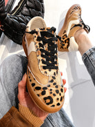 Wild Stride Leopard Sneakers-Sneakers-Krush Kandy, Women's Online Fashion Boutique Located in Phoenix, Arizona (Scottsdale Area)