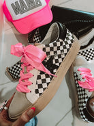 KRUSH KANDY EXCLUSIVE: Harley's Checkmate Sneaker-Sneakers-Krush Kandy, Women's Online Fashion Boutique Located in Phoenix, Arizona (Scottsdale Area)