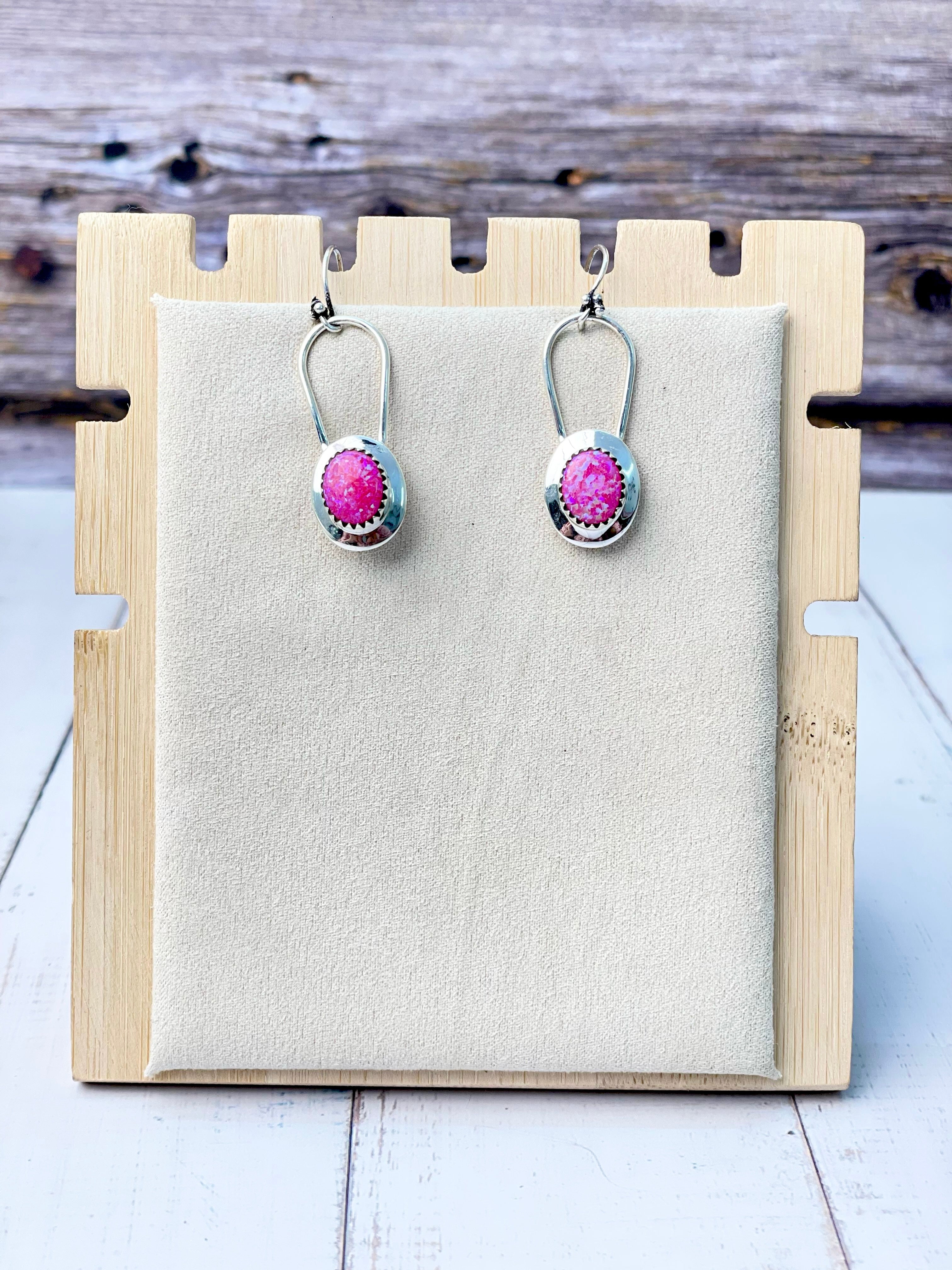 Canyon Dreamer Stone Slab Earrings-Earrings-Krush Kandy, Women's Online Fashion Boutique Located in Phoenix, Arizona (Scottsdale Area)