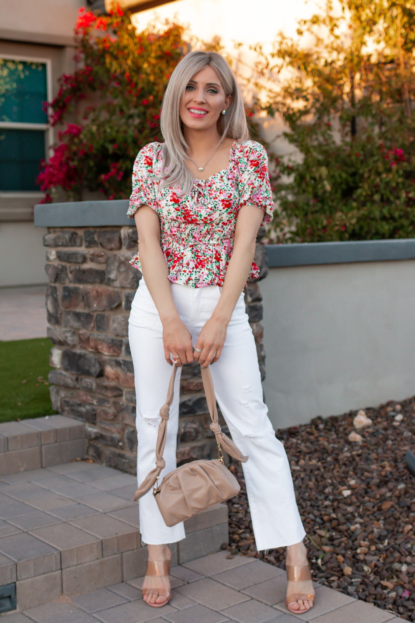 Chic Knotted Shoulder Bag