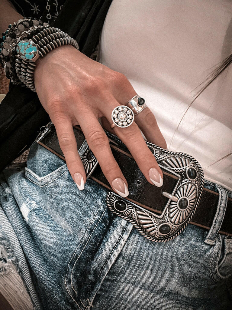 Margot's Muse Sterling Silver Ring-Statement Rings-Krush Kandy, Women's Online Fashion Boutique Located in Phoenix, Arizona (Scottsdale Area)