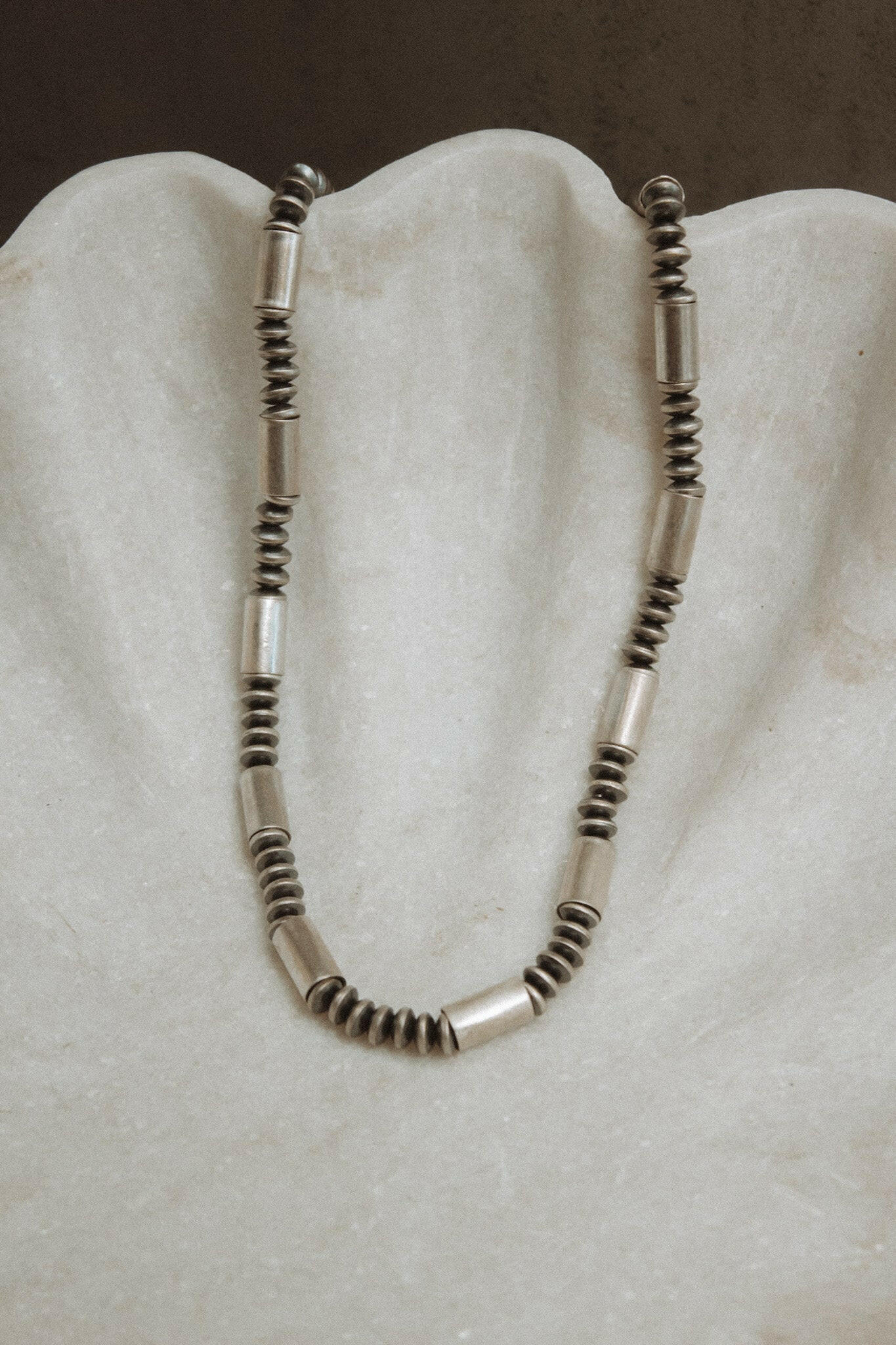 Desert Space Sterling Silver Saucers Necklace MADE TO ORDER-Chain Necklaces-Krush Kandy, Women's Online Fashion Boutique Located in Phoenix, Arizona (Scottsdale Area)