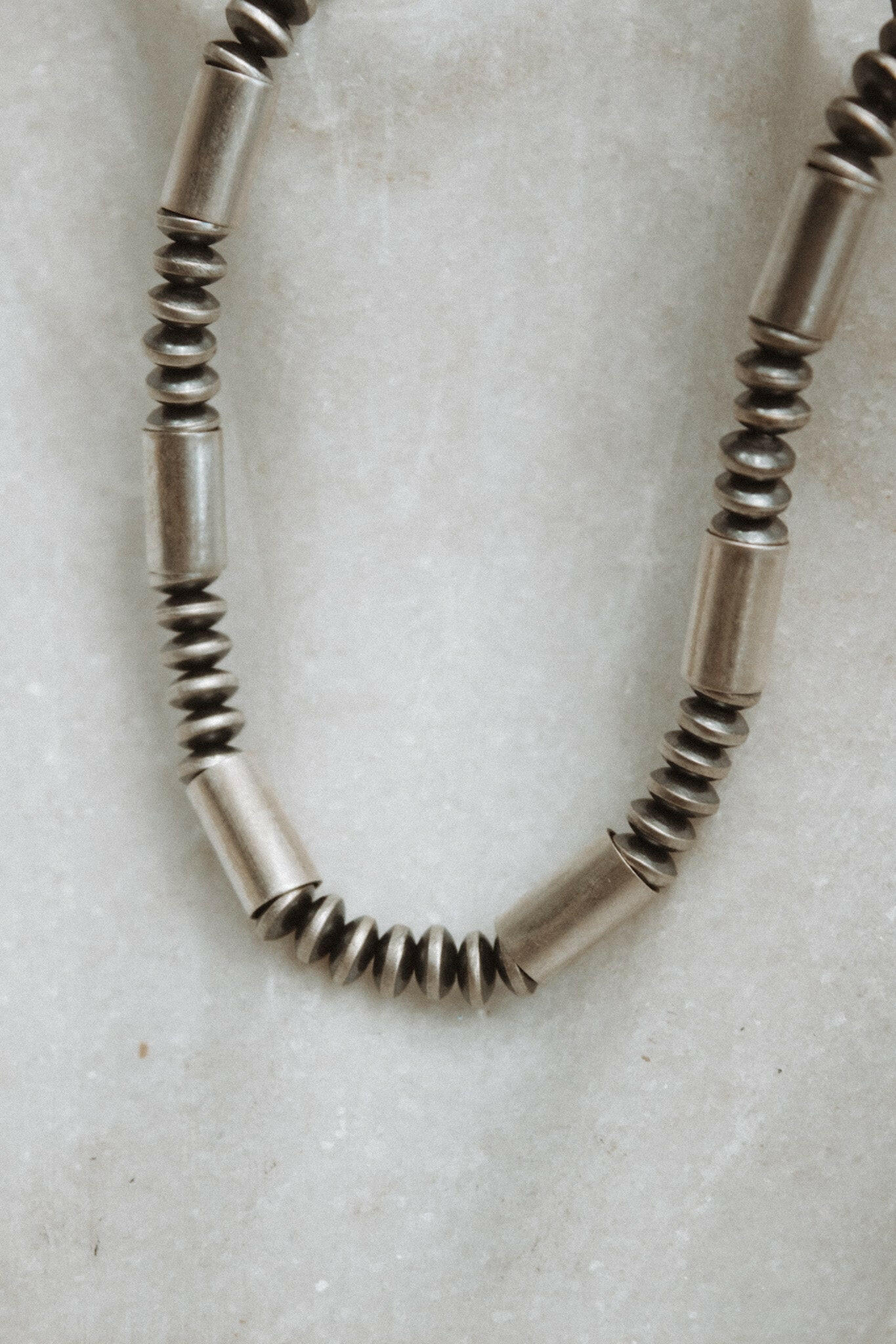 Desert Space Sterling Silver Saucers Necklace MADE TO ORDER-Chain Necklaces-Krush Kandy, Women's Online Fashion Boutique Located in Phoenix, Arizona (Scottsdale Area)