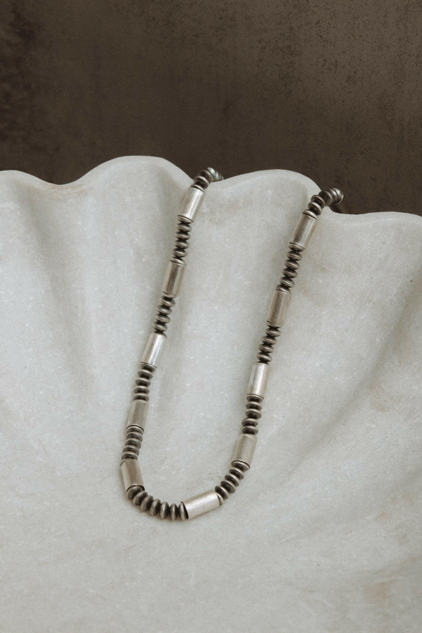 Desert Space Sterling Silver Saucers Necklace MADE TO ORDER-Chain Necklaces-Krush Kandy, Women's Online Fashion Boutique Located in Phoenix, Arizona (Scottsdale Area)