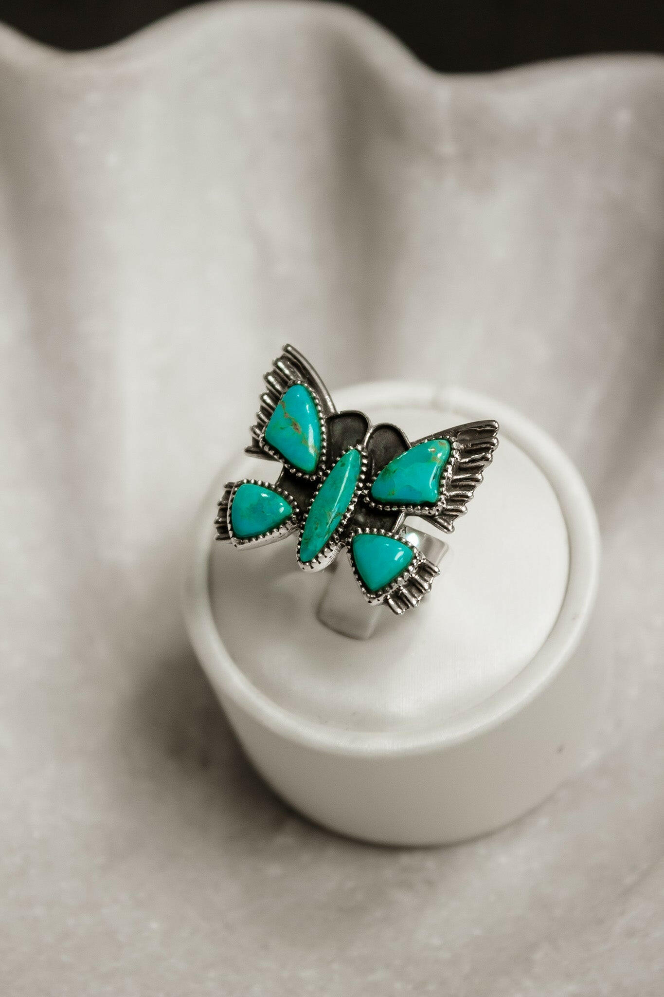 You Give Me Butterflies Stone Ring | Multiple Options!-Statement Rings-Krush Kandy, Women's Online Fashion Boutique Located in Phoenix, Arizona (Scottsdale Area)