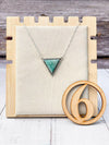 Triad Treasures Stone Necklace-Necklaces-Krush Kandy, Women's Online Fashion Boutique Located in Phoenix, Arizona (Scottsdale Area)