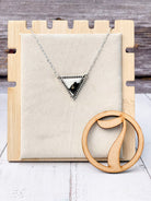 Triad Treasures Stone Necklace-Necklaces-Krush Kandy, Women's Online Fashion Boutique Located in Phoenix, Arizona (Scottsdale Area)