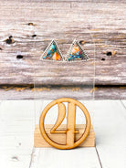 Triad Treasures Stone Earrings-Earrings-Krush Kandy, Women's Online Fashion Boutique Located in Phoenix, Arizona (Scottsdale Area)