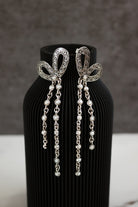 Half Of Me Bow Earrings-Stud Earrings-Krush Kandy, Women's Online Fashion Boutique Located in Phoenix, Arizona (Scottsdale Area)