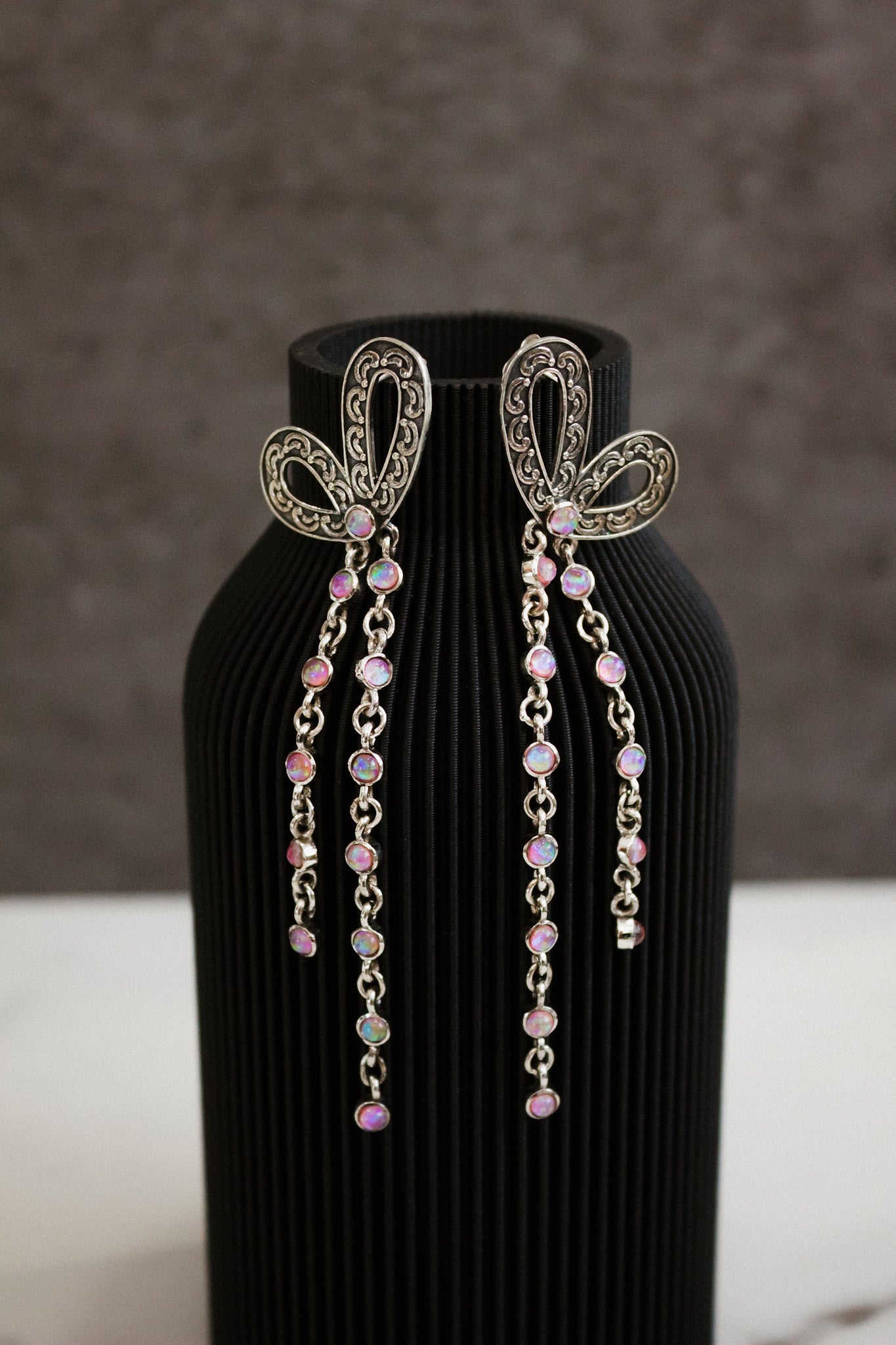 Half Of Me Bow Earrings-Stud Earrings-Krush Kandy, Women's Online Fashion Boutique Located in Phoenix, Arizona (Scottsdale Area)