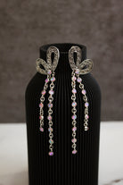 Half Of Me Bow Earrings-Stud Earrings-Krush Kandy, Women's Online Fashion Boutique Located in Phoenix, Arizona (Scottsdale Area)