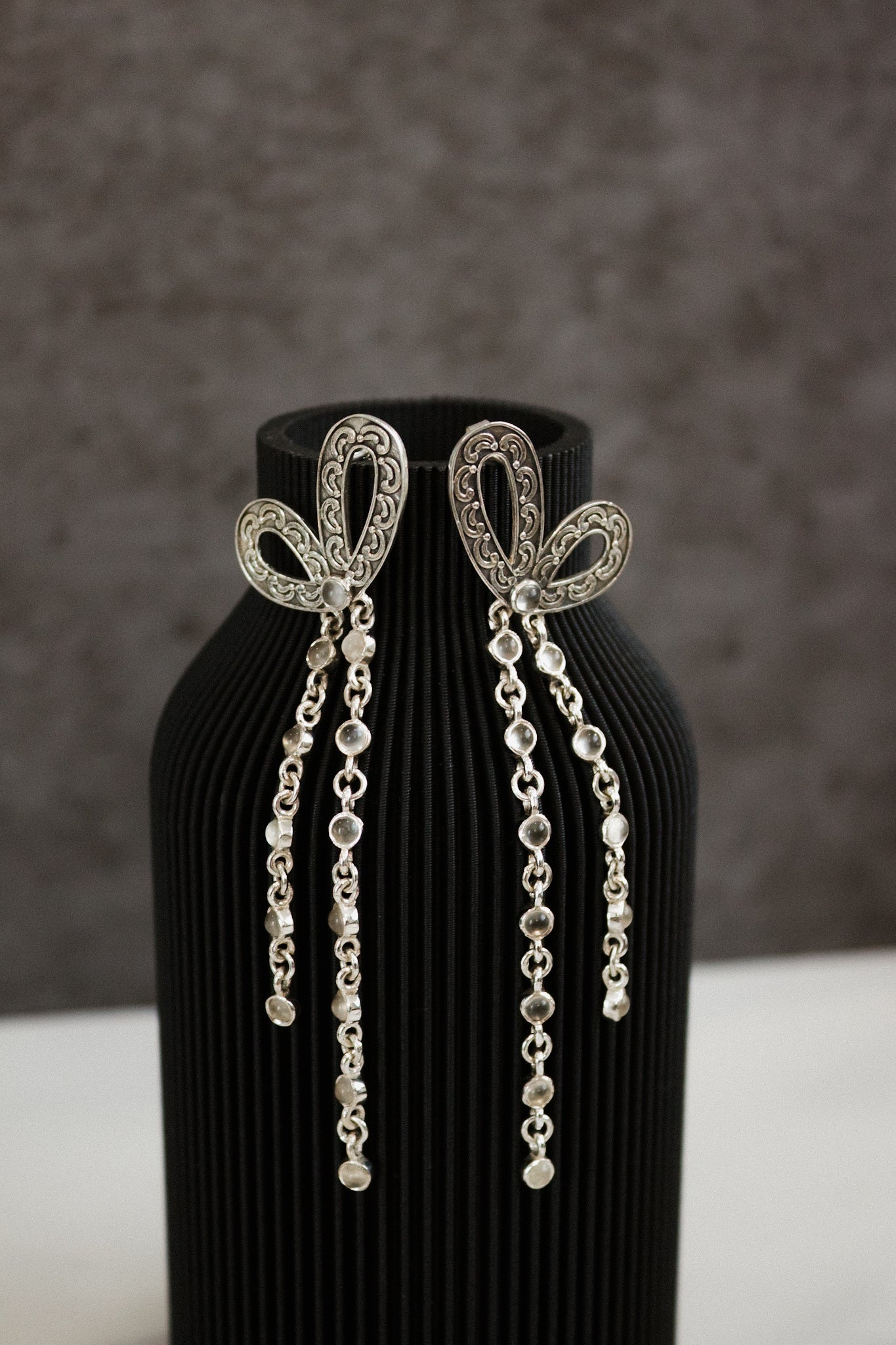 Half Of Me Bow Earrings-Stud Earrings-Krush Kandy, Women's Online Fashion Boutique Located in Phoenix, Arizona (Scottsdale Area)