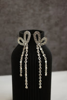 Half Of Me Bow Earrings-Stud Earrings-Krush Kandy, Women's Online Fashion Boutique Located in Phoenix, Arizona (Scottsdale Area)