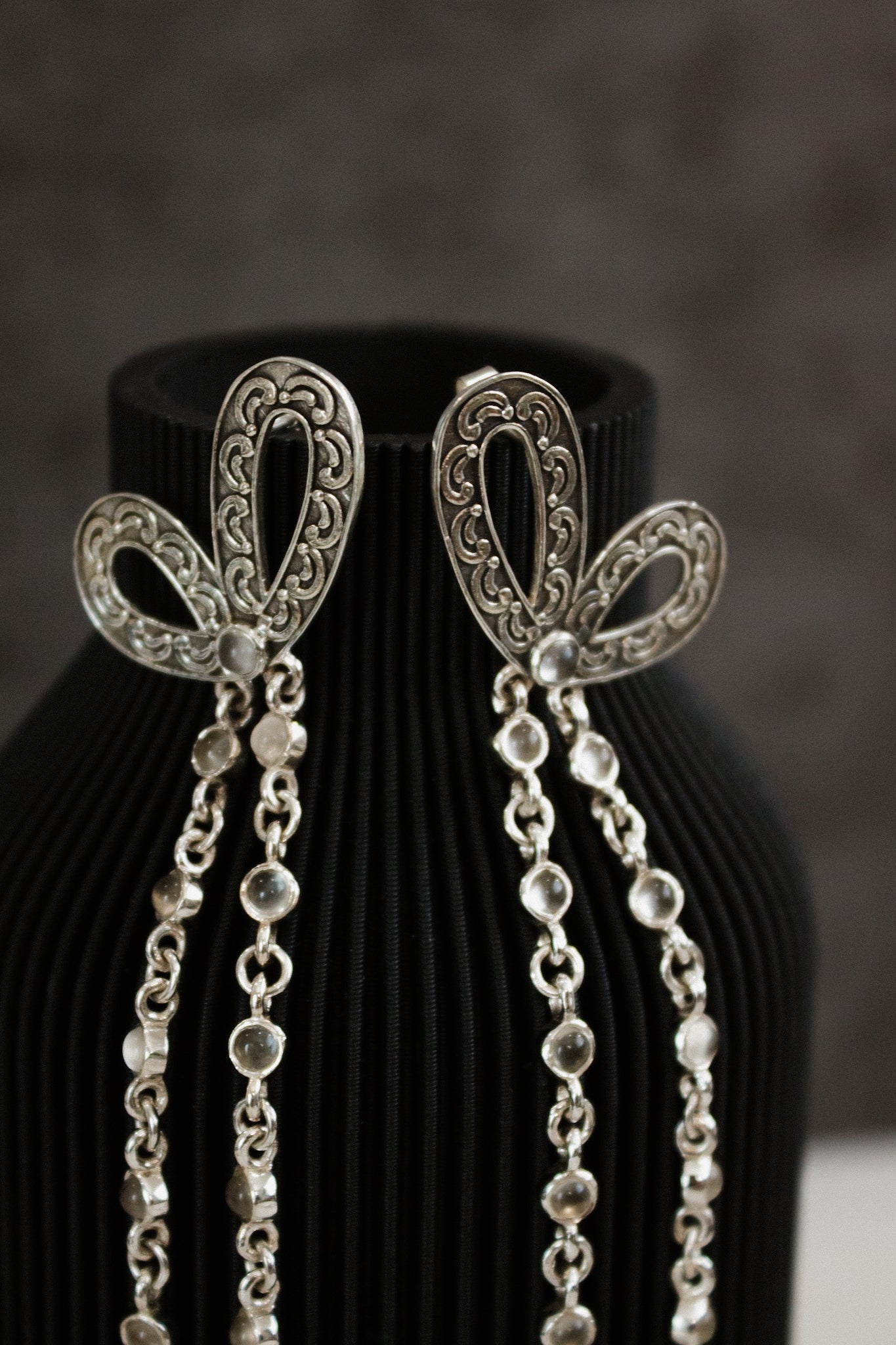 Half Of Me Bow Earrings-Stud Earrings-Krush Kandy, Women's Online Fashion Boutique Located in Phoenix, Arizona (Scottsdale Area)