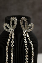 Half Of Me Bow Earrings-Stud Earrings-Krush Kandy, Women's Online Fashion Boutique Located in Phoenix, Arizona (Scottsdale Area)