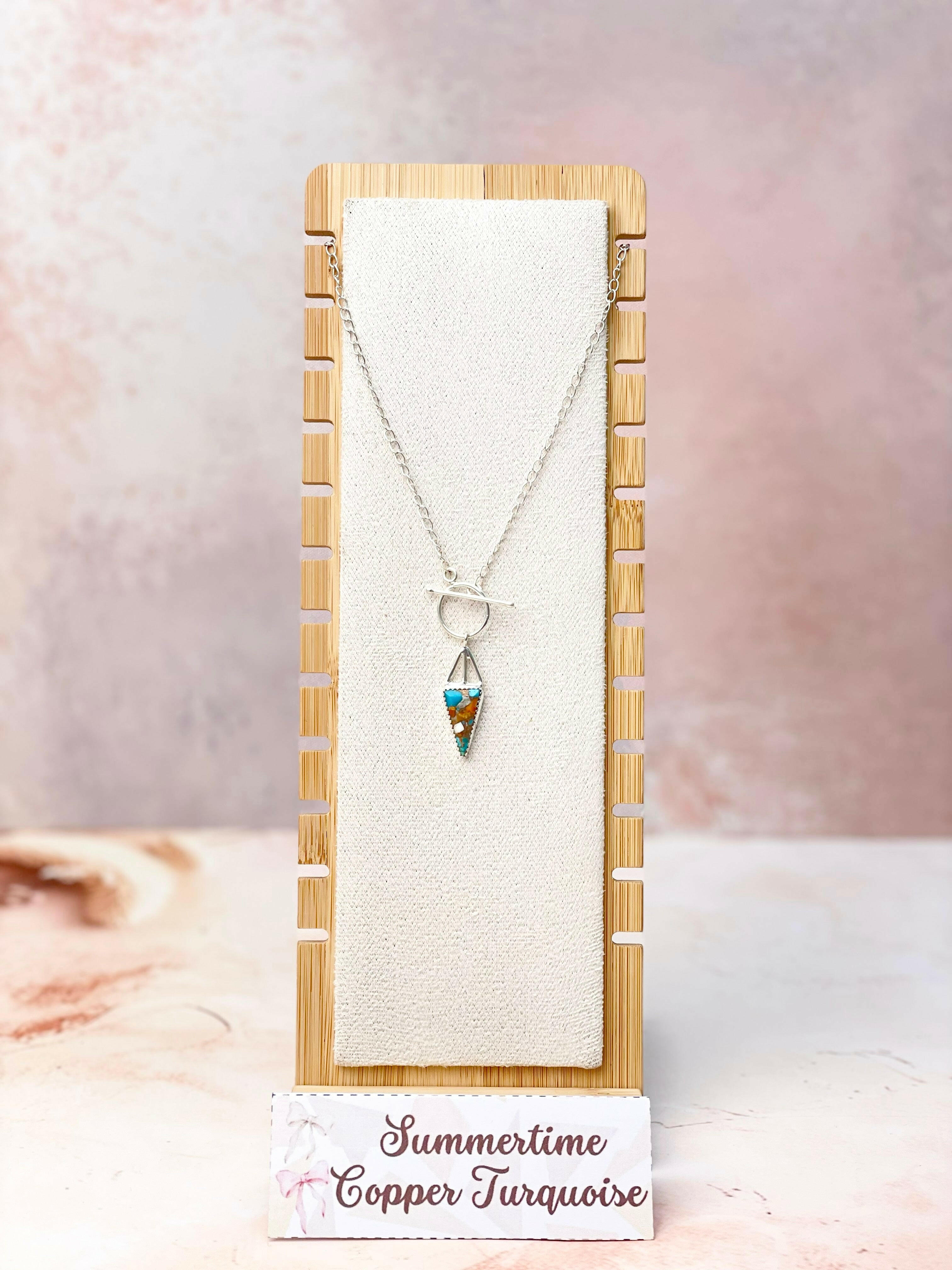 Triad Treasures Toggle Necklace-Necklaces-Krush Kandy, Women's Online Fashion Boutique Located in Phoenix, Arizona (Scottsdale Area)