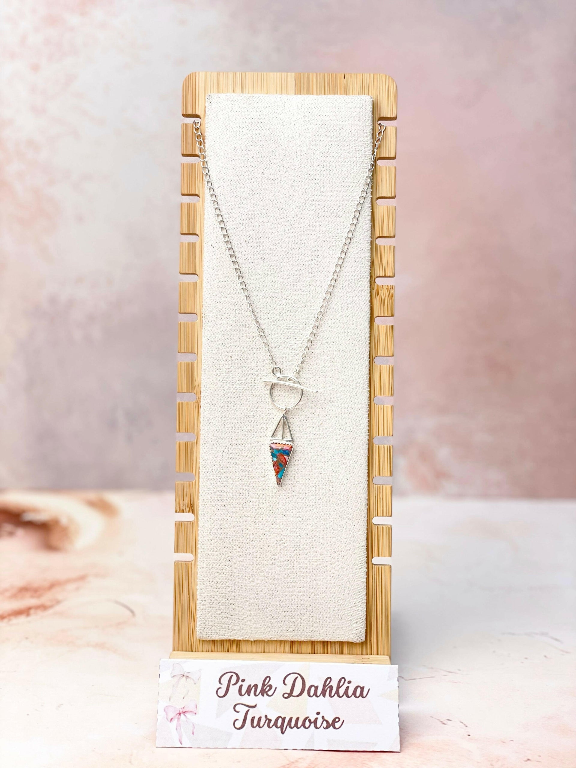 Triad Treasures Toggle Necklace-Necklaces-Krush Kandy, Women's Online Fashion Boutique Located in Phoenix, Arizona (Scottsdale Area)