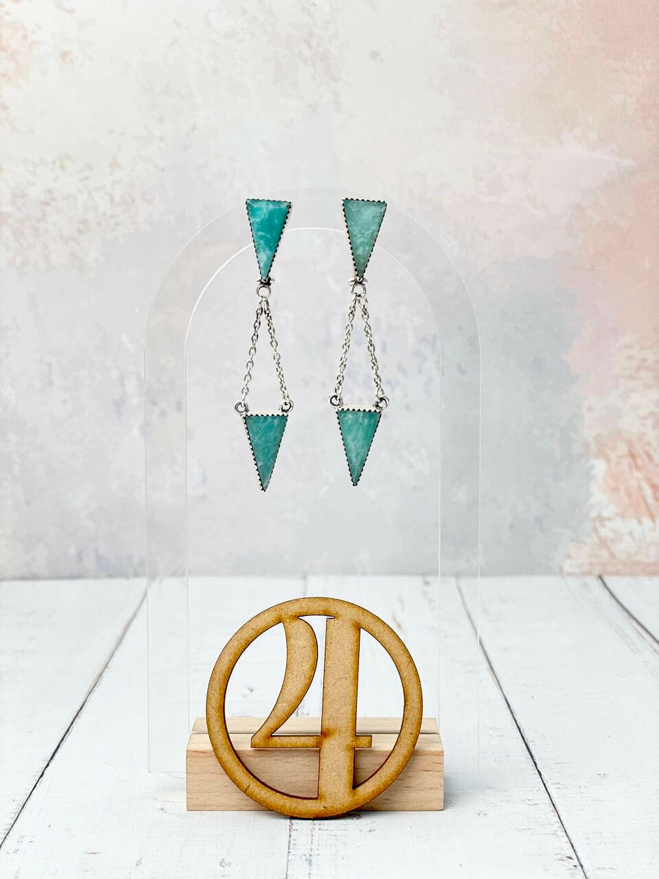 Lead The Way Stone Drop Earrings-Earrings-Krush Kandy, Women's Online Fashion Boutique Located in Phoenix, Arizona (Scottsdale Area)