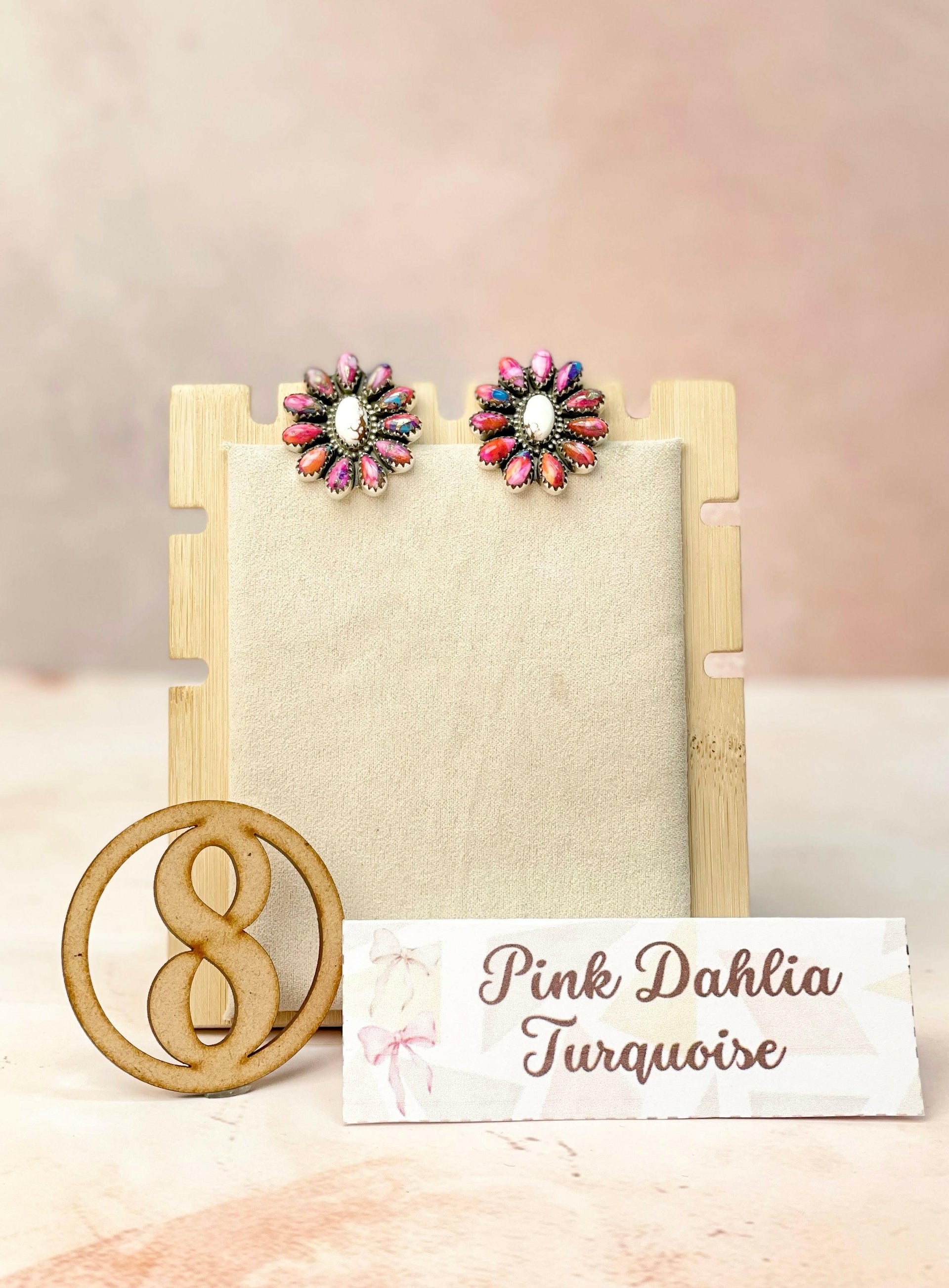 Kandy Blooming Stone Earrings-Earrings-Krush Kandy, Women's Online Fashion Boutique Located in Phoenix, Arizona (Scottsdale Area)