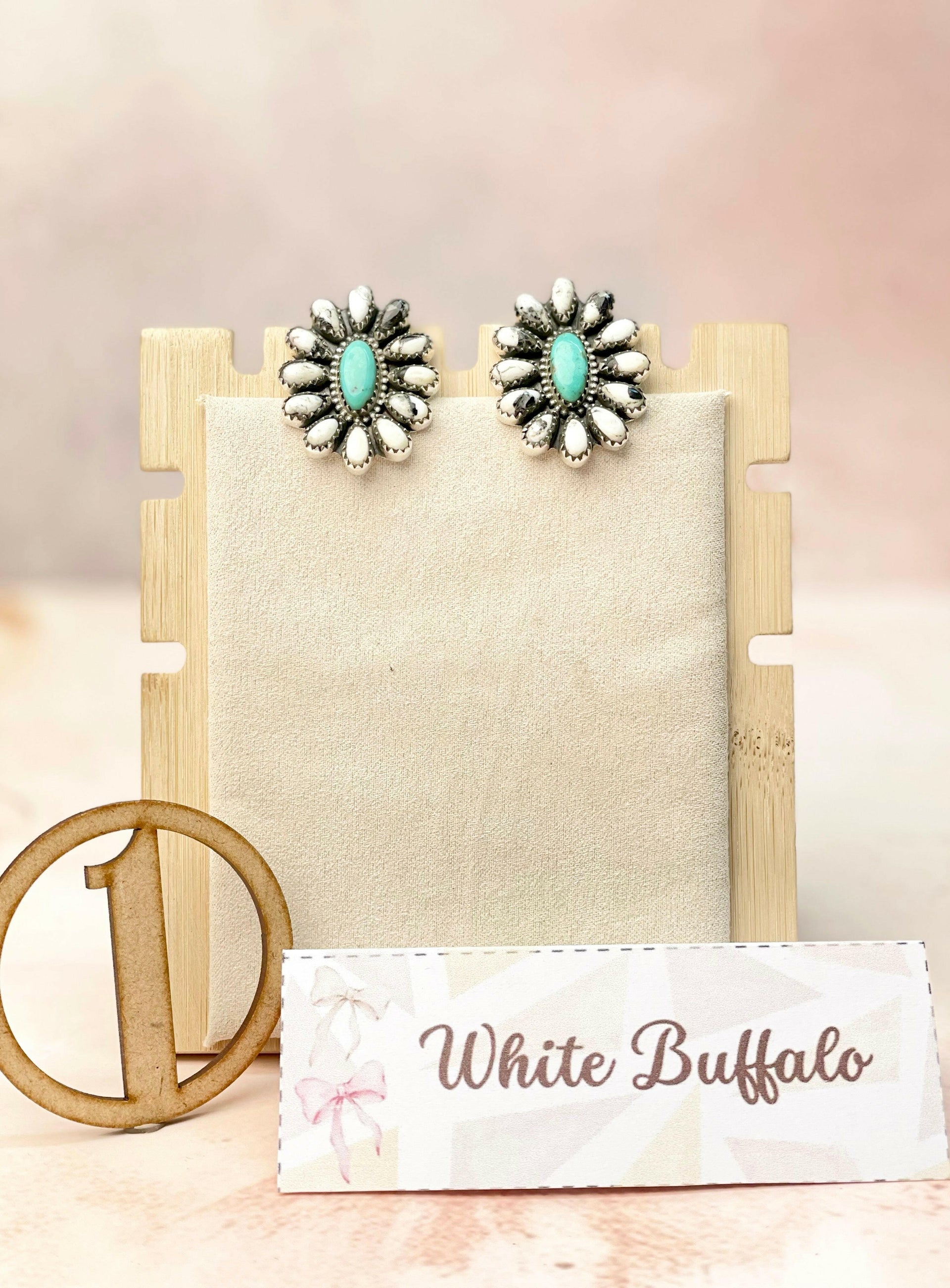 Kandy Blooming Stone Earrings-Earrings-Krush Kandy, Women's Online Fashion Boutique Located in Phoenix, Arizona (Scottsdale Area)
