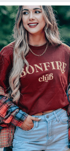 Bonfire Club Tee-Krush Kandy, Women's Online Fashion Boutique Located in Phoenix, Arizona (Scottsdale Area)