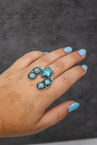 Stella's Lucky Star Horseshoe Ring-Cluster Rings-Krush Kandy, Women's Online Fashion Boutique Located in Phoenix, Arizona (Scottsdale Area)