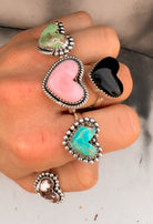 With All My Love Single Stone Heart Ring MADE TO ORDER-Statement Rings-Krush Kandy, Women's Online Fashion Boutique Located in Phoenix, Arizona (Scottsdale Area)