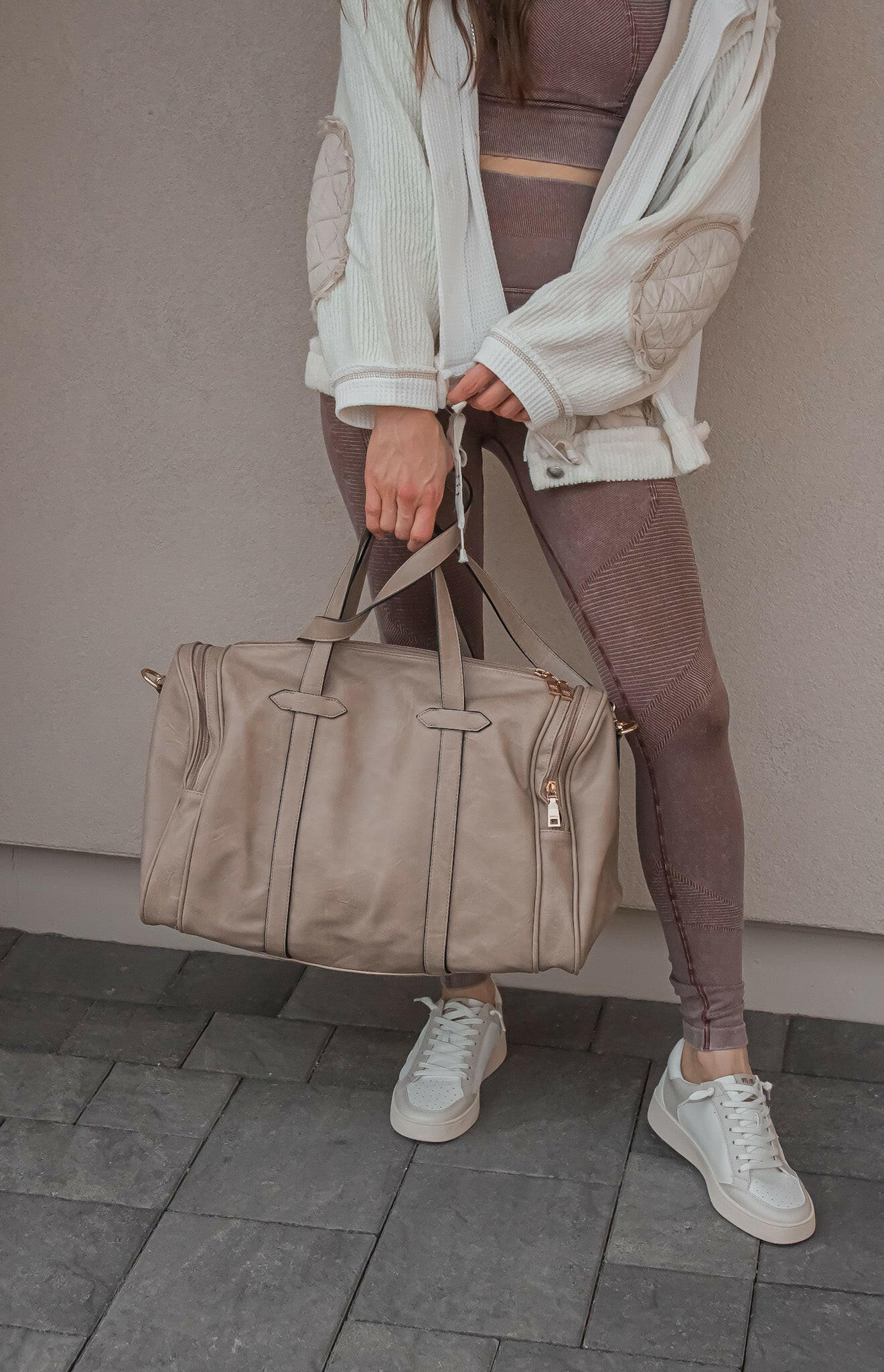 Neutral Leather Star Sneaker - JUNIPER-Sneakers-Krush Kandy, Women's Online Fashion Boutique Located in Phoenix, Arizona (Scottsdale Area)