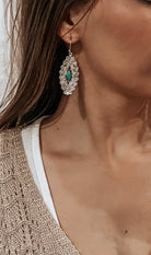 Canyon Crest Sterling Stamped Earrings-Earrings-Krush Kandy, Women's Online Fashion Boutique Located in Phoenix, Arizona (Scottsdale Area)