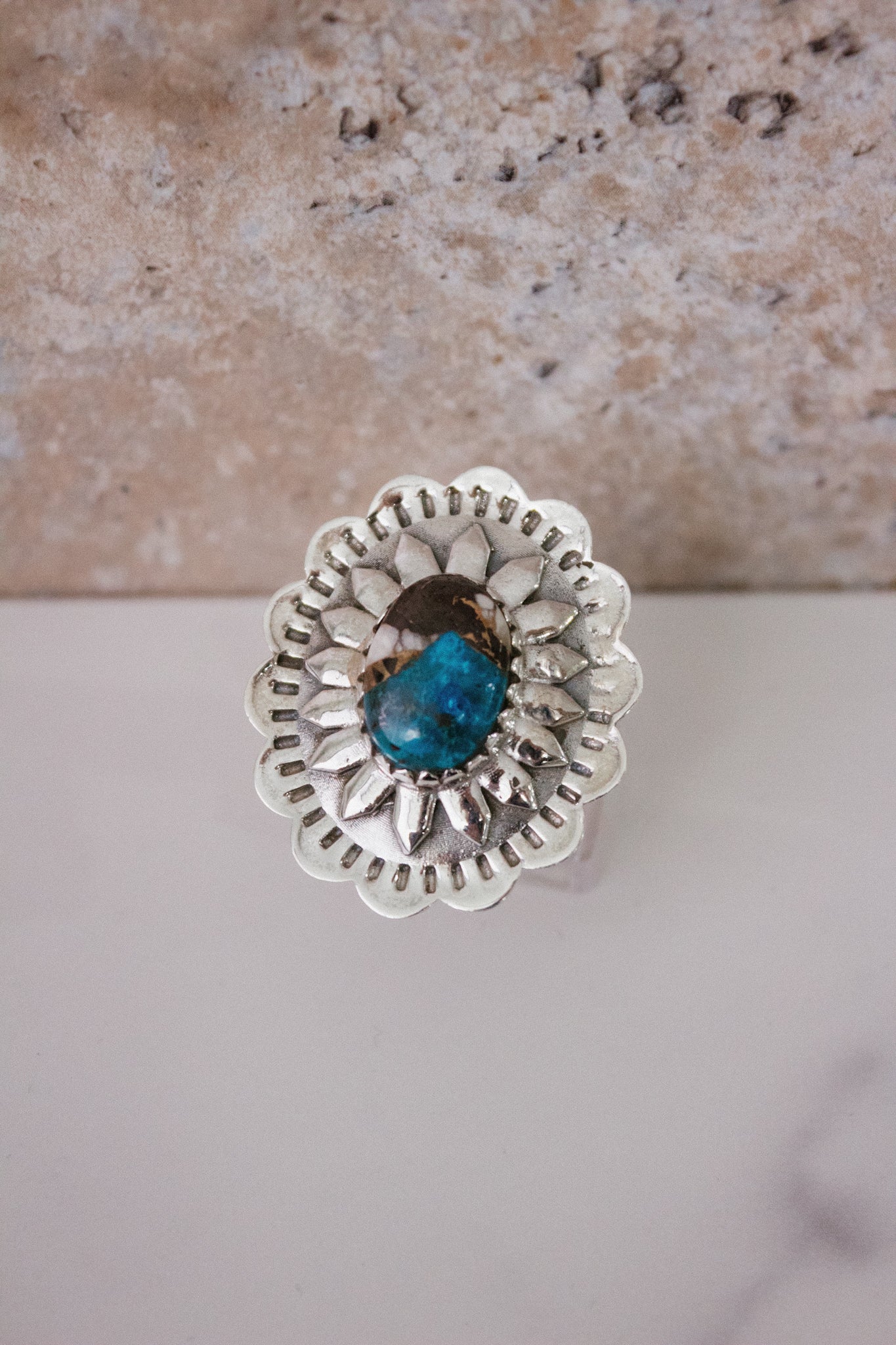 Sundance Flower Gemstone Ring-Krush Kandy, Women's Online Fashion Boutique Located in Phoenix, Arizona (Scottsdale Area)