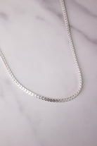 Krush Exclusive Sterling Chain-Chain Necklaces-Krush Kandy, Women's Online Fashion Boutique Located in Phoenix, Arizona (Scottsdale Area)