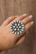 Lydia's Krush Glowing Ring Cluster-Ring Sizers-Krush Kandy, Women's Online Fashion Boutique Located in Phoenix, Arizona (Scottsdale Area)