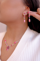 High Desert Glow Jasper Necklace and Earrings Set-Necklaces-Krush Kandy, Women's Online Fashion Boutique Located in Phoenix, Arizona (Scottsdale Area)