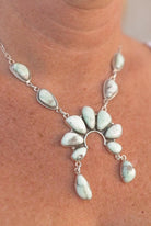 Paloma's Stone Necklace & Ring Set-Necklaces-Krush Kandy, Women's Online Fashion Boutique Located in Phoenix, Arizona (Scottsdale Area)