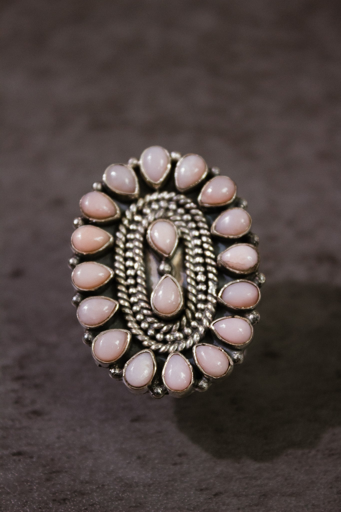 Kristyn's Classic Concho Stone Ring-Ring Sizers-Krush Kandy, Women's Online Fashion Boutique Located in Phoenix, Arizona (Scottsdale Area)