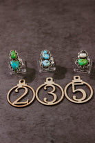 Krushed Stone Rings-Rings-Krush Kandy, Women's Online Fashion Boutique Located in Phoenix, Arizona (Scottsdale Area)