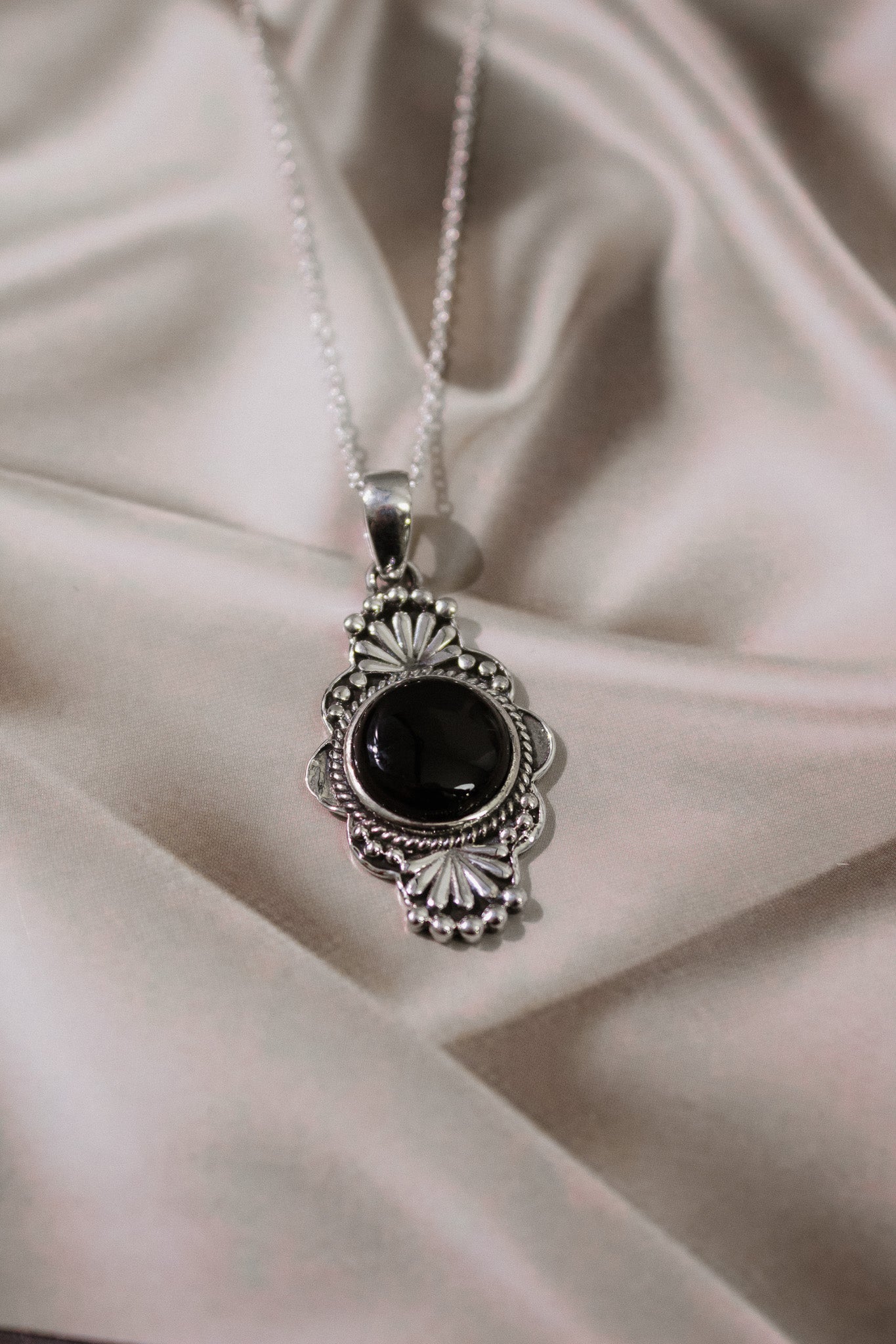 Adeline s Single Stone Pendant